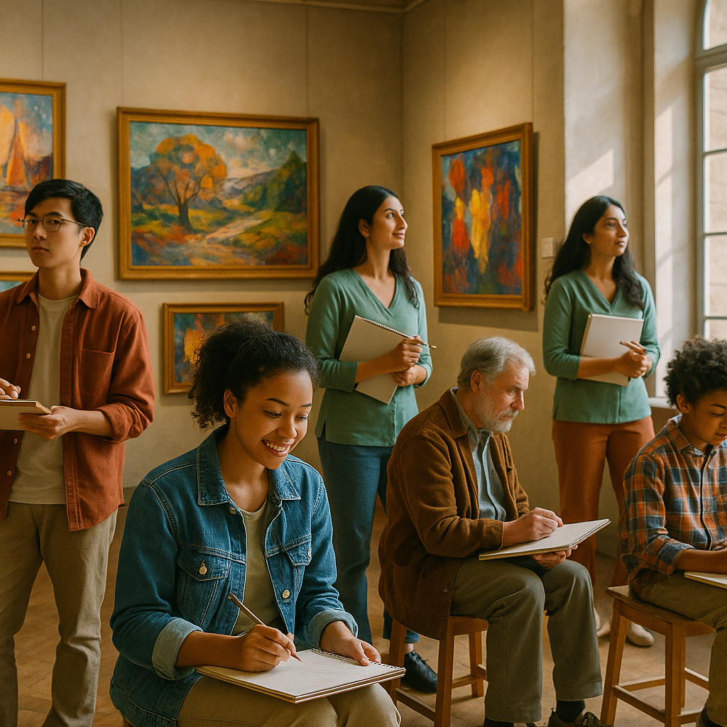 How to Find Art Inspiration in Museums and Galleries