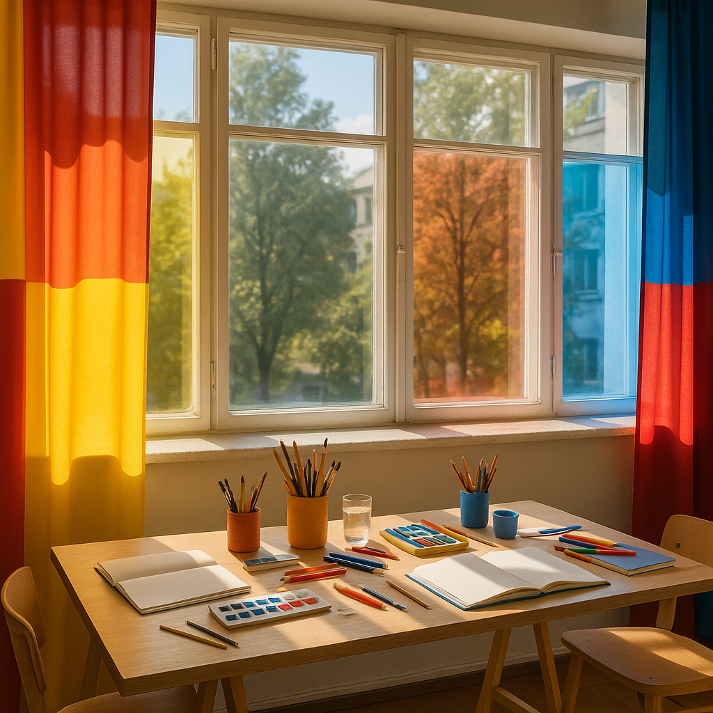 How Colour Blocking Windows Can Transform Your Creative Space
