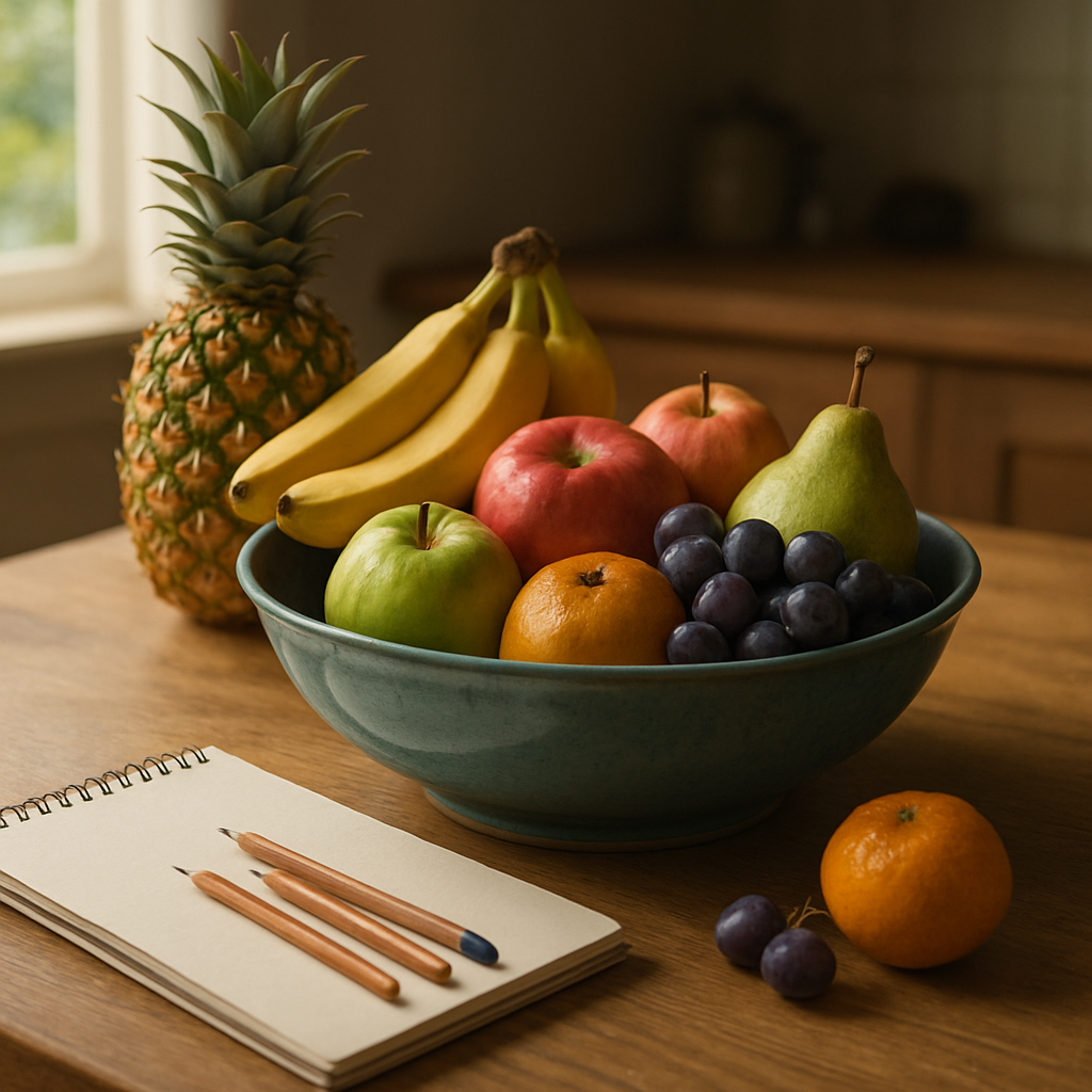 How To Turn Your Fruit Bowl Into A Daily Still Life Art Studio