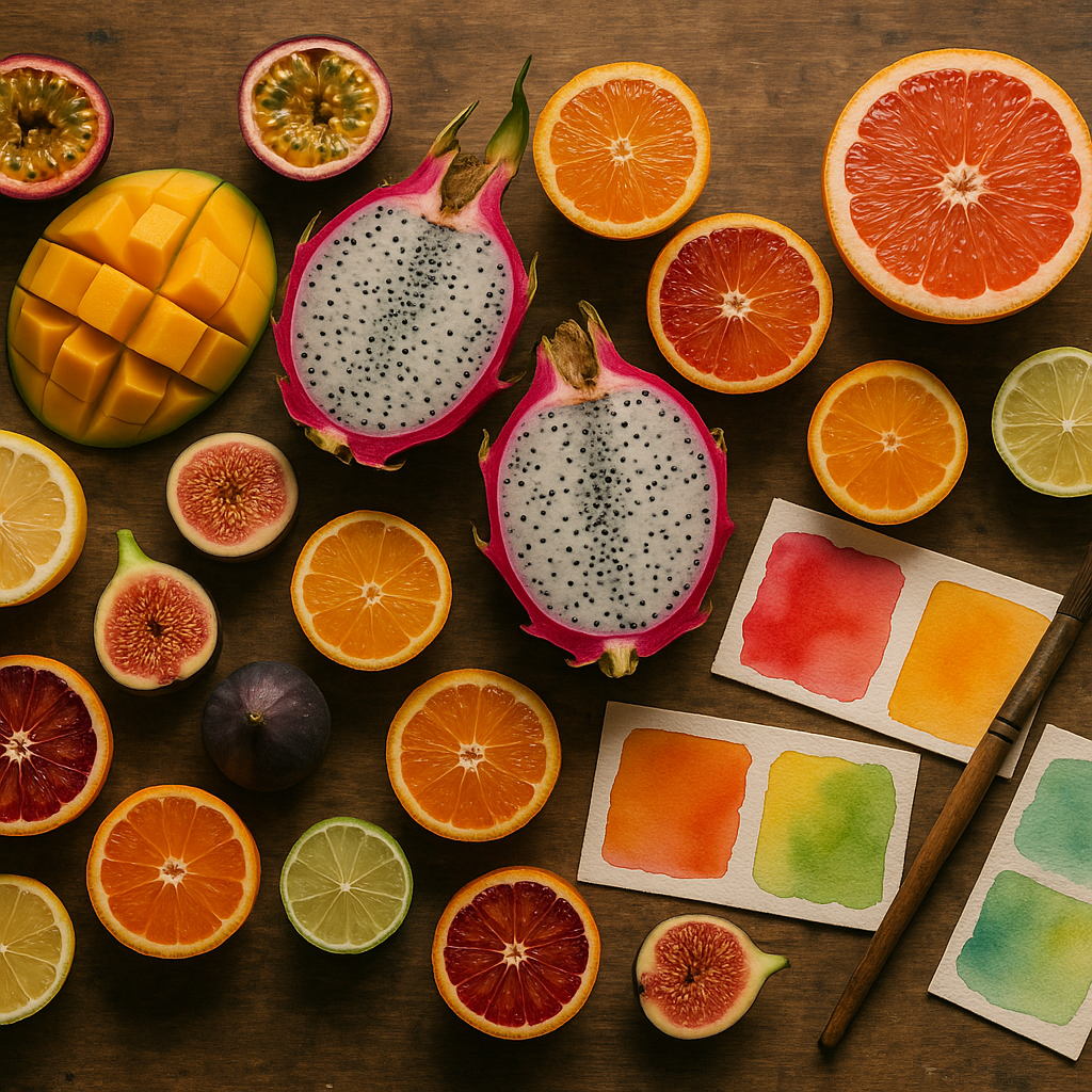 How to Build a Fruit-Inspired Colour Palette for Your Next Art Project