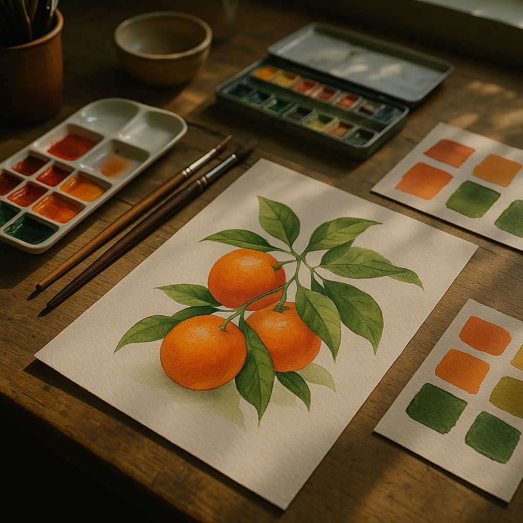 How to Use Complementary Colours in Botanical Illustration Like a Pro