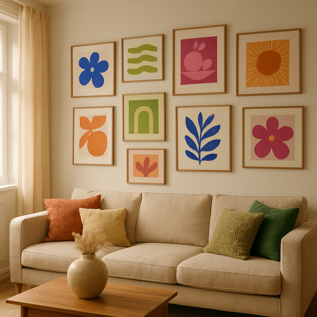 10 Colourful Wall Art Ideas That Will Transform Any Room