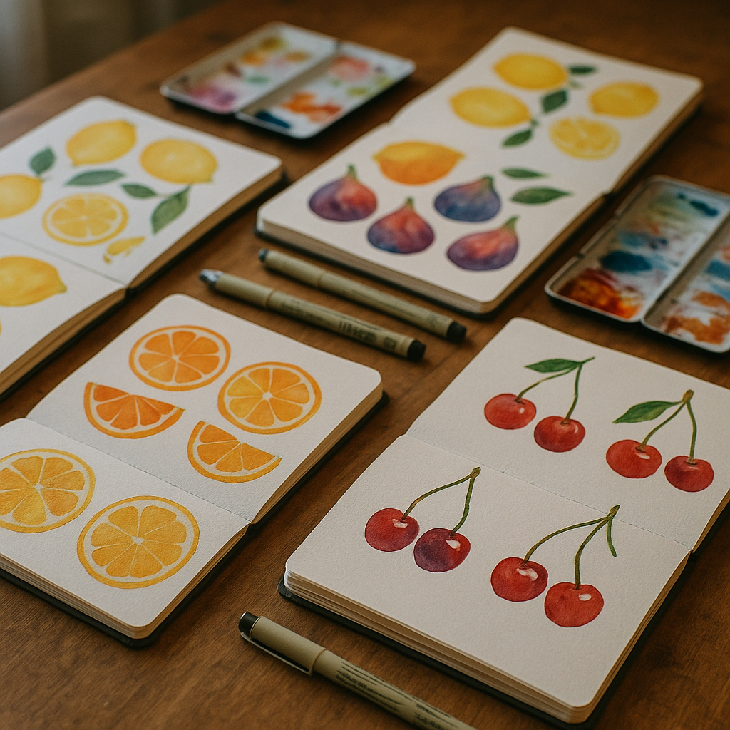 From Sketchbook to Print: How to Turn Your Fruit Doodles into Sellable Art
