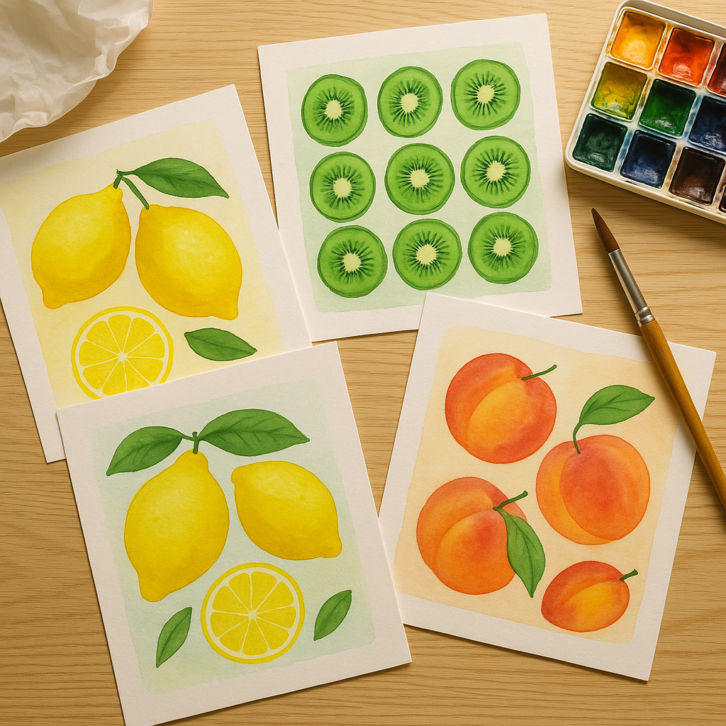 How to Build a Brand Around Colourful Fruit Art and Start Selling Online