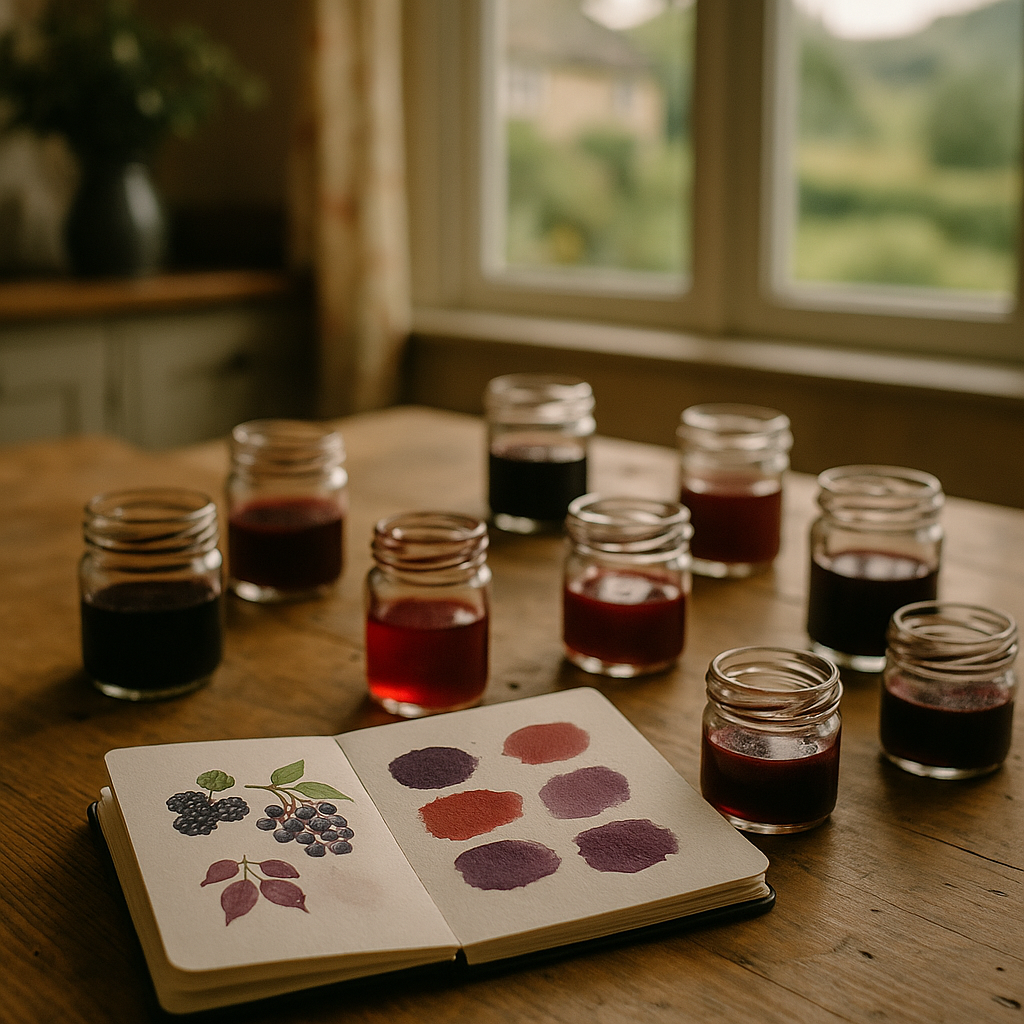 Painting with Natural Pigments: How to Make Your Own Fruit-Based Watercolours at Home