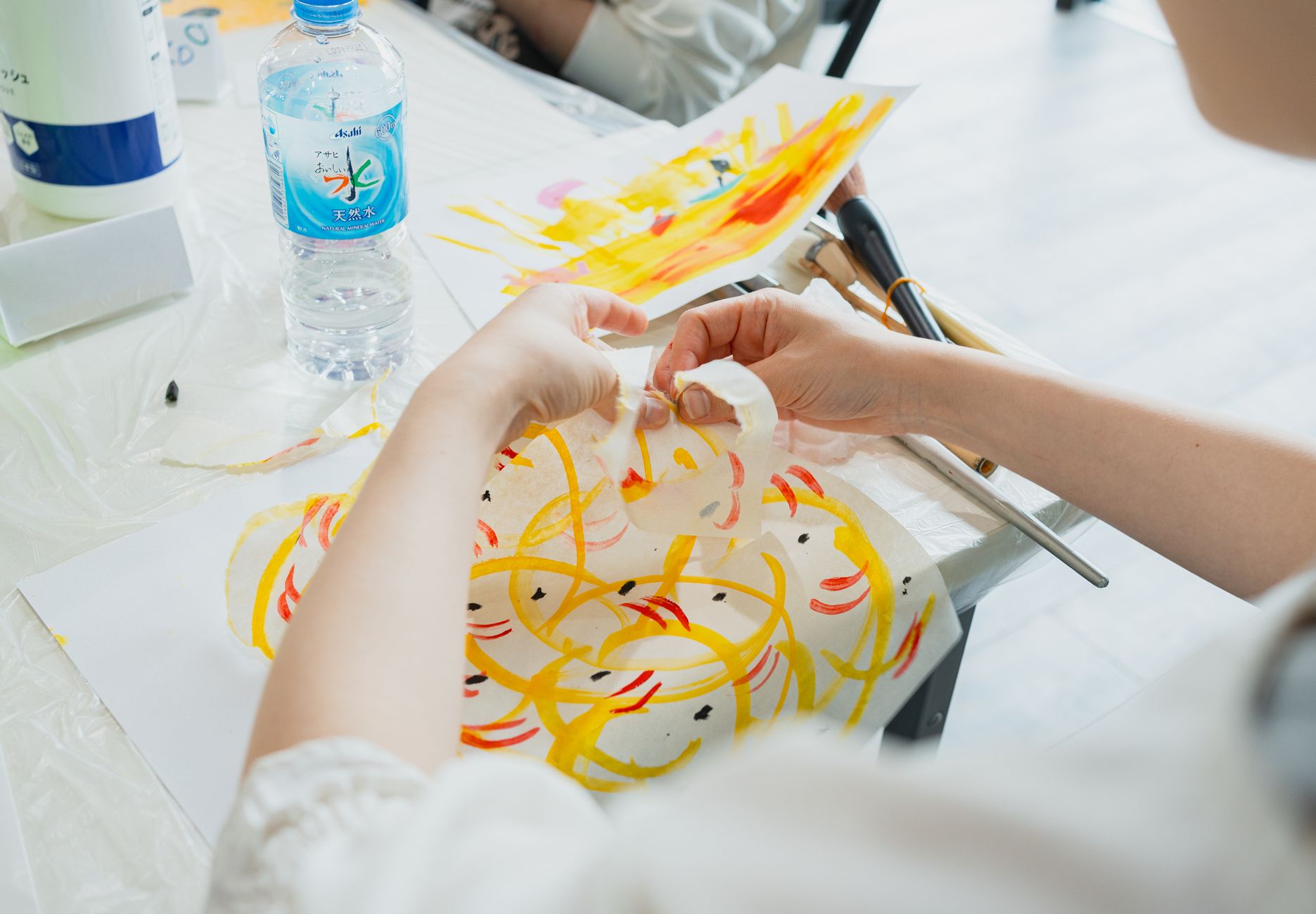 Silk Painting for Beginners: How to Create Vibrant Fruity Designs on Scarves at Home